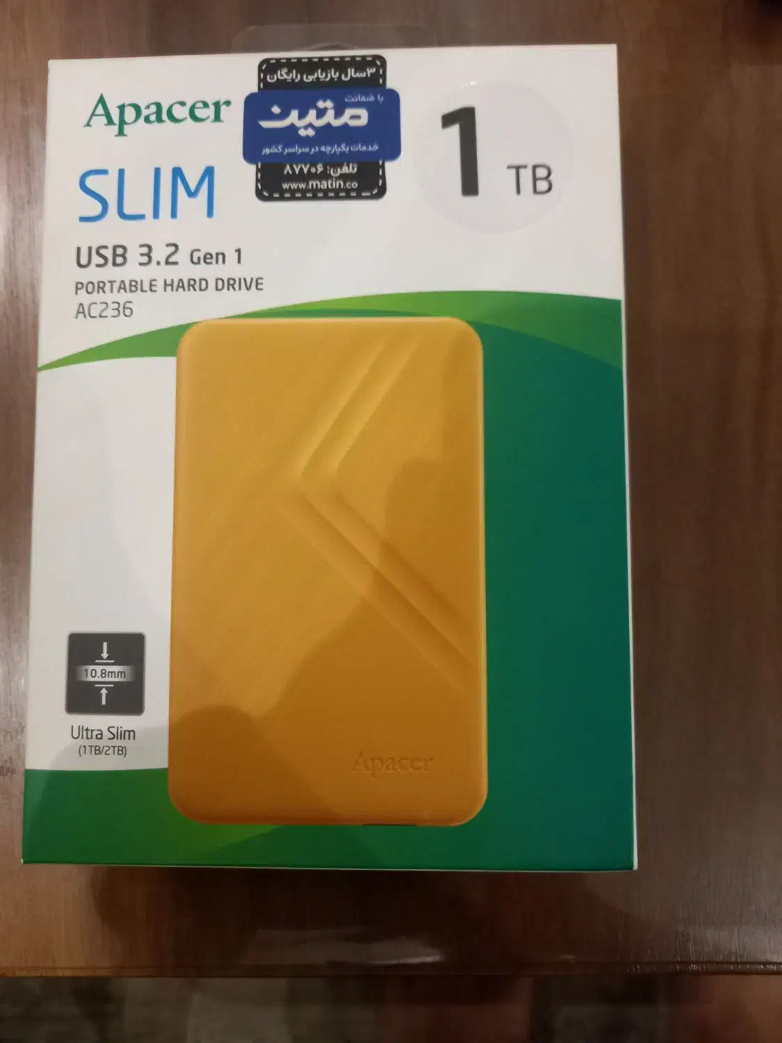 هارد Apacer 1 TB|قطعات و لوازم جانبی رایانه|شهریار, شهریار|دیوار