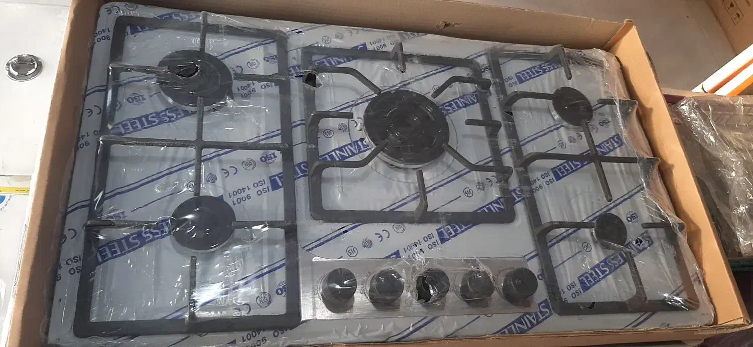 اجاق گاز  استیل  صفحه ای   توکار و رومیزی|اجاق گاز و لوازم برقی پخت‌وپز|کرج, شهرک یاس جنوبی|دیوار