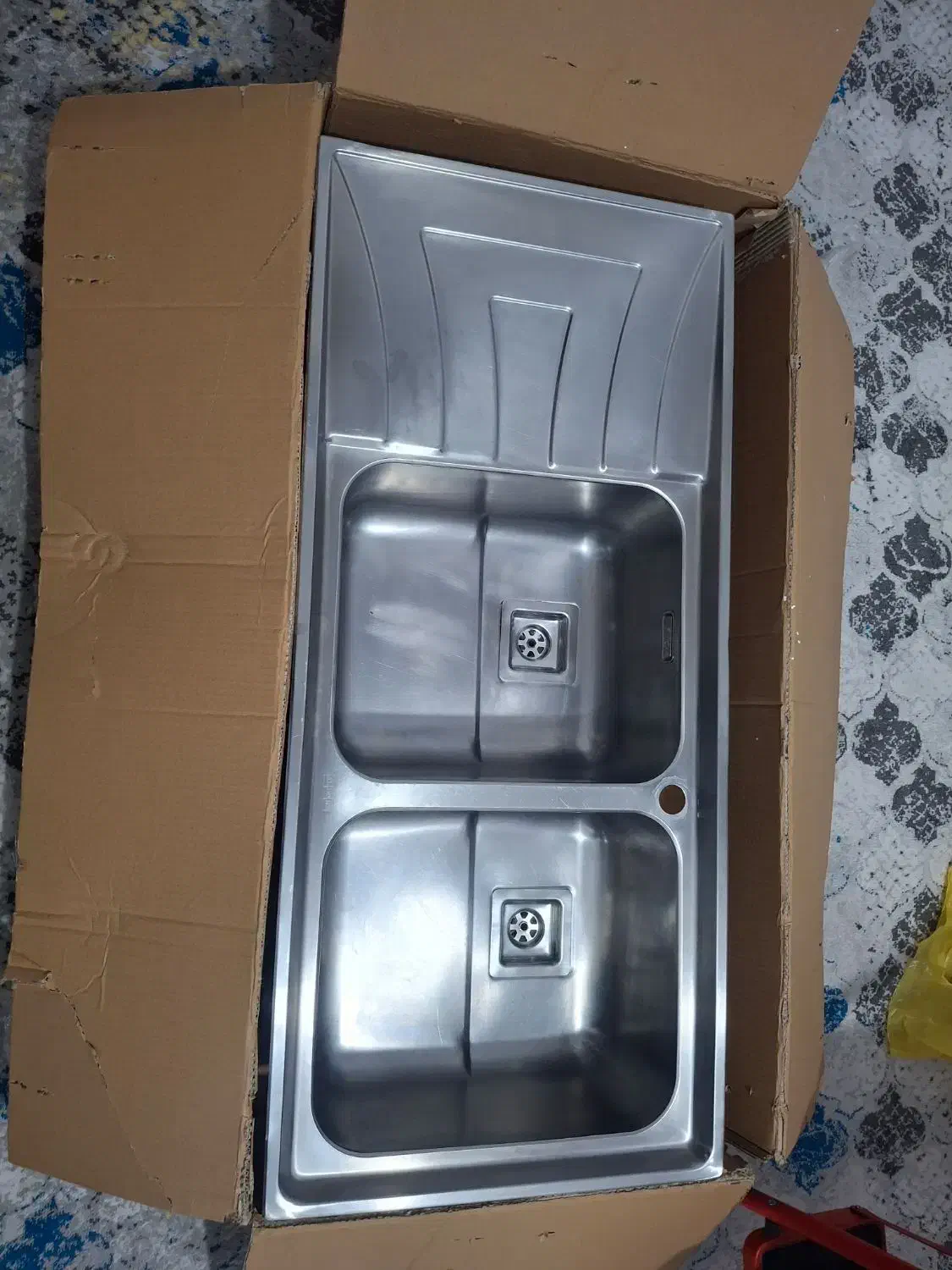 سینک ظرفشویی|مصالح و تجهیزات ساختمان|خرم‌آباد, |دیوار