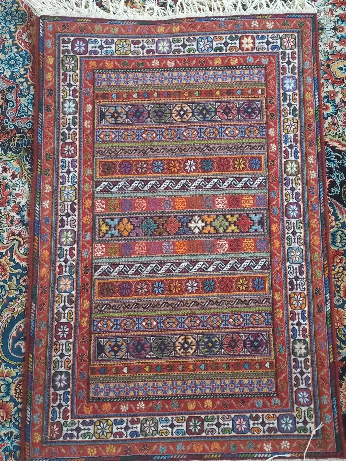 گلیم وفرش|گلیم، جاجیم، گبه|سیرجان, |دیوار