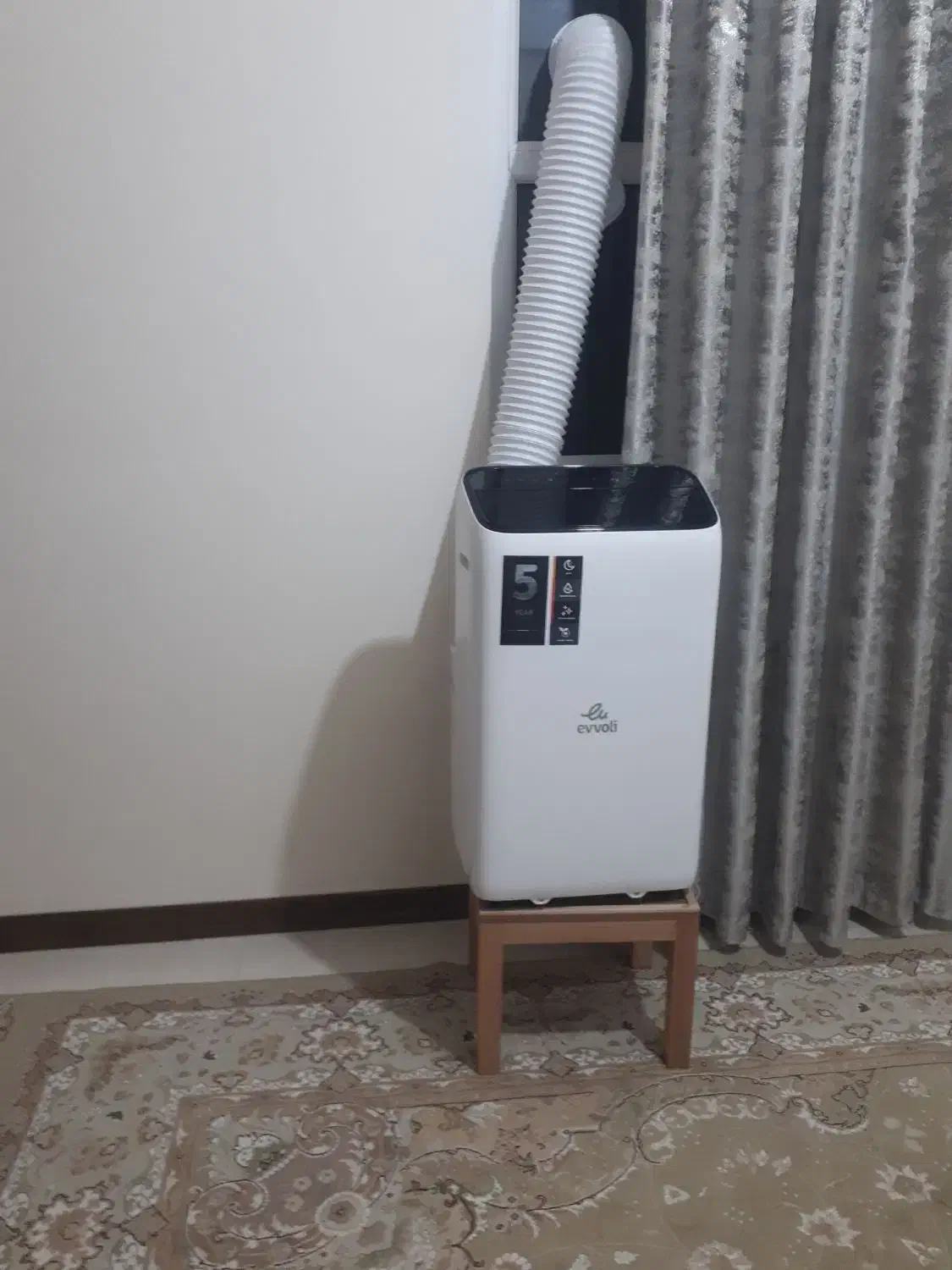 کولر گازی پرتابل 12000مدل EVPR-12K-PO  ایوولی|کولر گازی و فن‌کوئل|تهران, علم و صنعت|دیوار