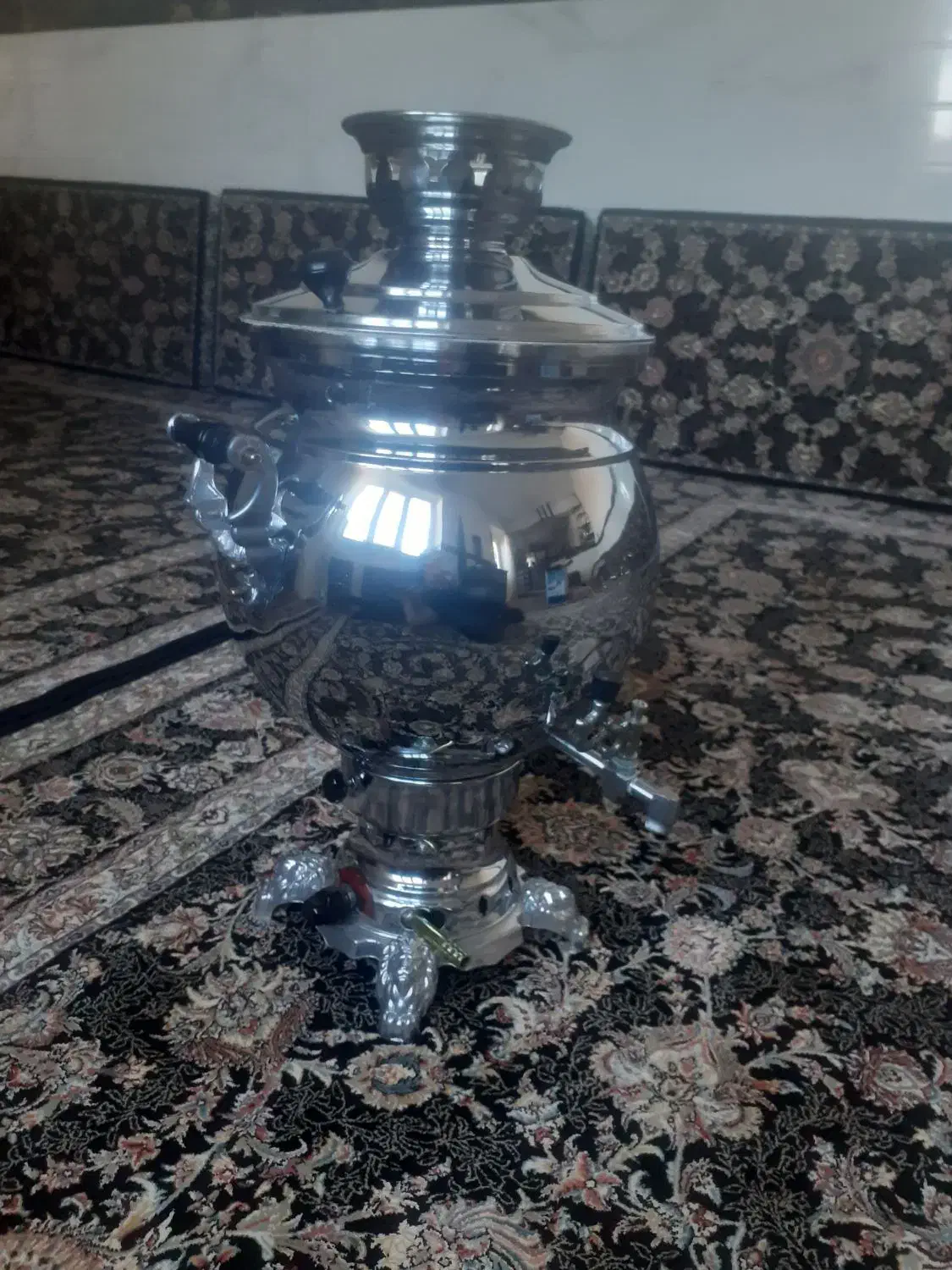 سماور ۱۰لیتر|سماور، چایساز، قهوهساز|بیجار, |دیوار