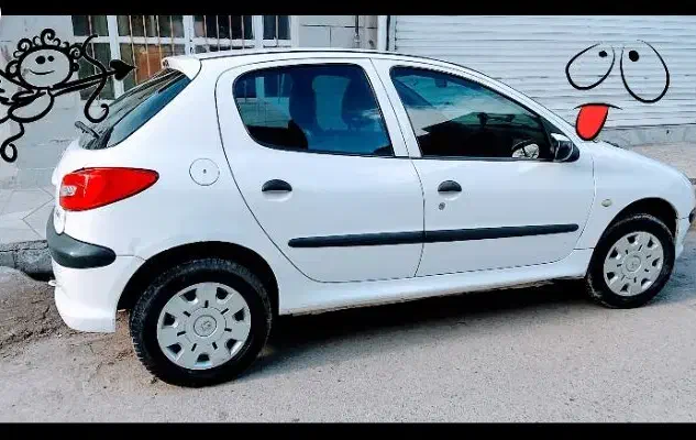 ۲۰۶ تیپ ۲ T3|خودرو سواری و وانت|مشهد, توس (بلوار توس)|دیوار