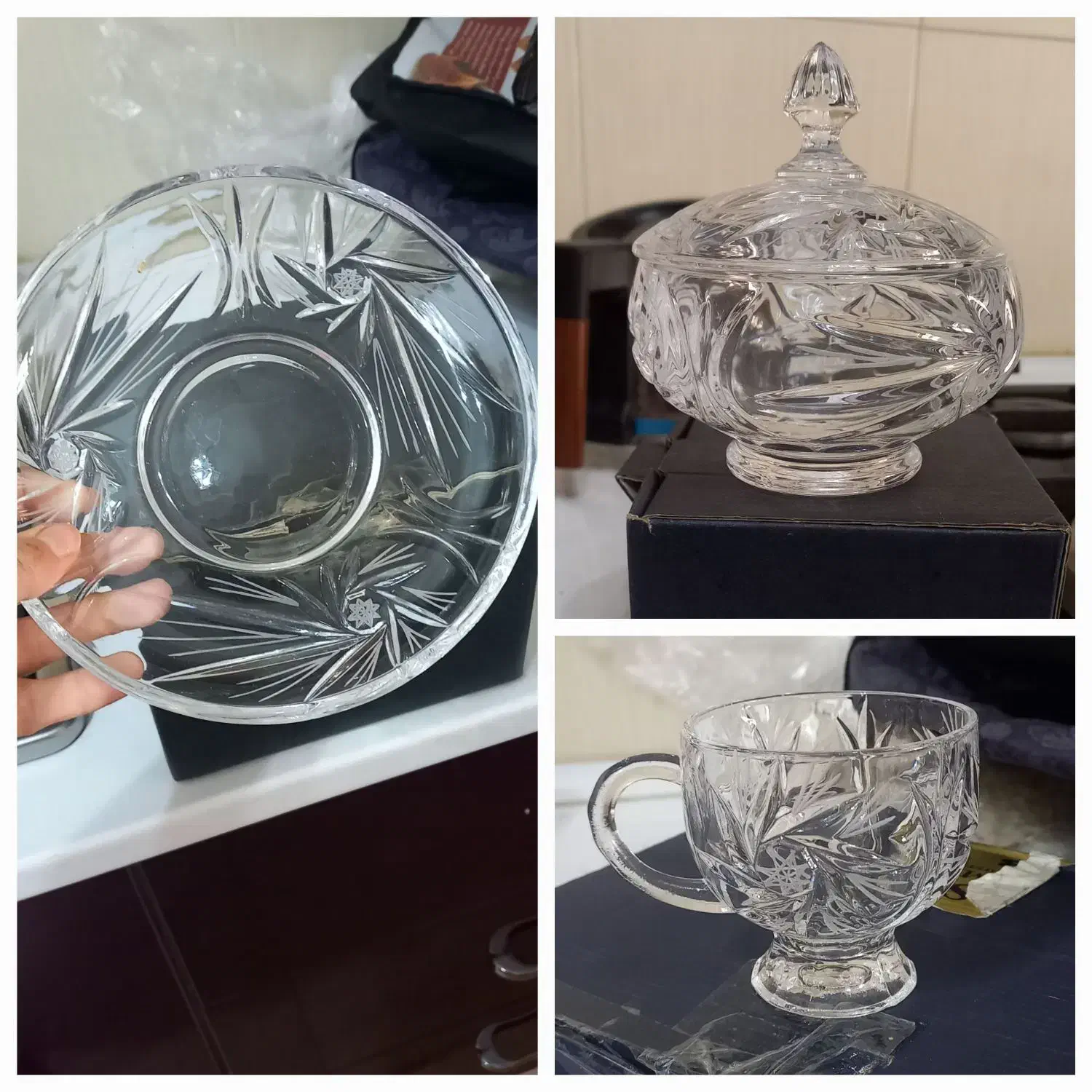 کریستال خورشیدی|ظروف سرو و پذیرایی|اردبیل, |دیوار