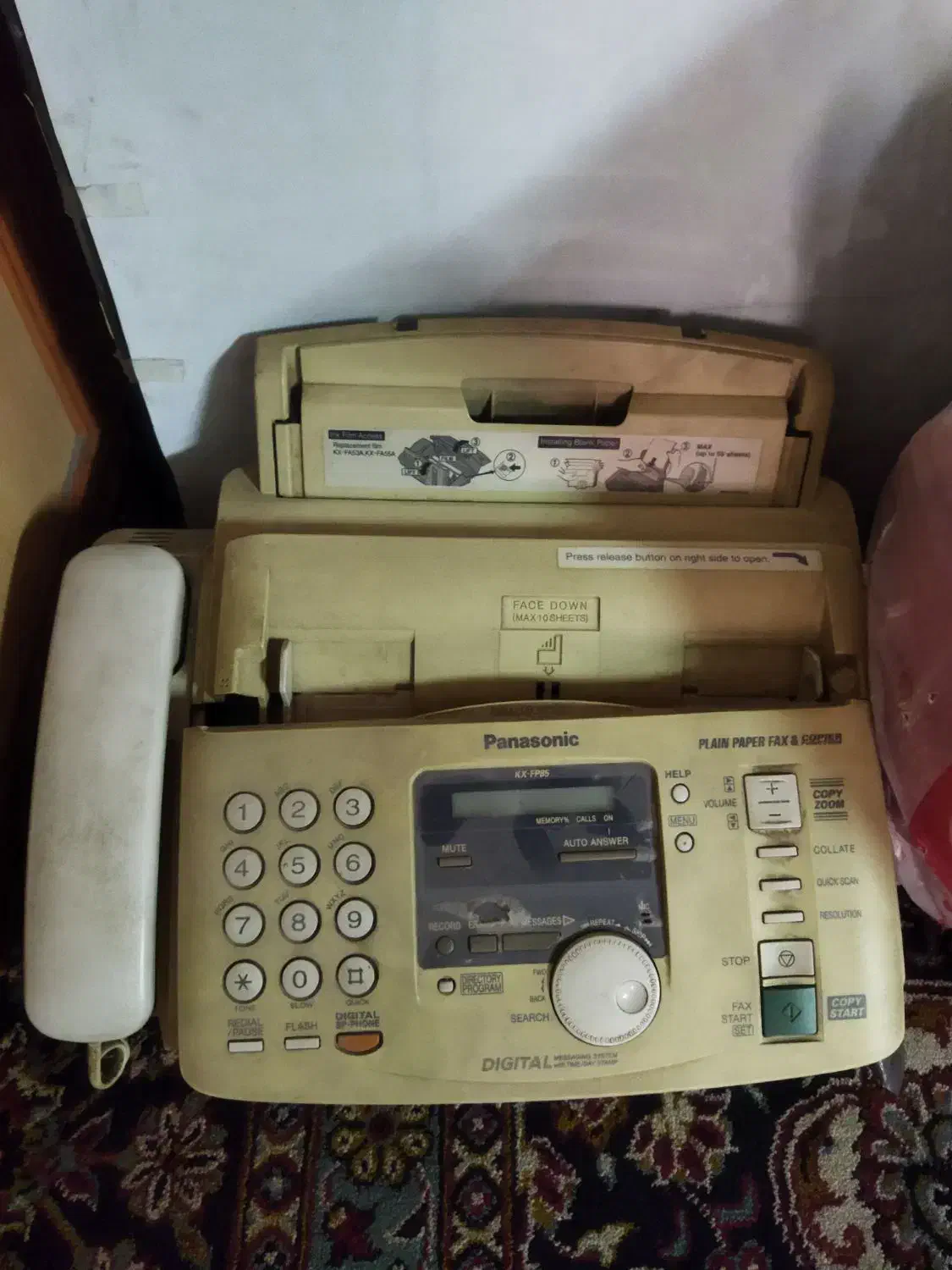 تلفن و فکس پاناسونیک|پرینتر، اسکنر، کپی، فکس|تهران, ابوذر|دیوار