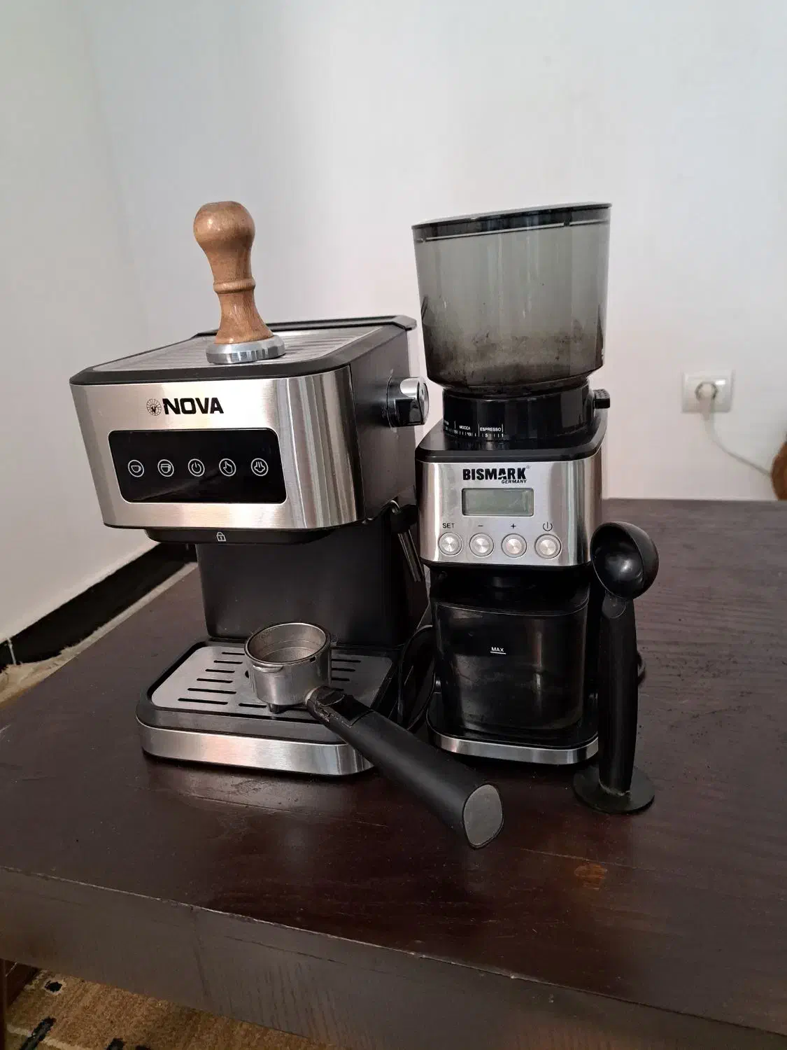 اسپرسوساز نوا آسیاب برقی بیسمارک|سماور، چایساز، قهوهساز|خرمآباد, |دیوار