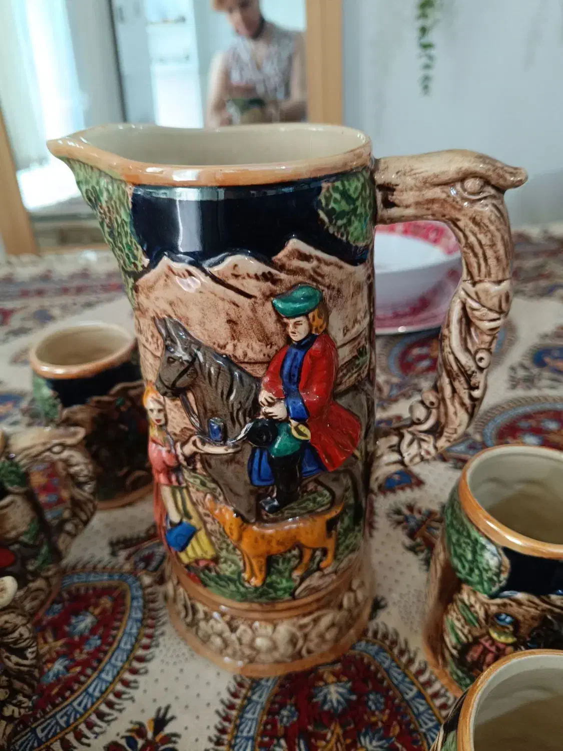 پارچ و لیوان|صنایع دستی و سایر لوازم تزئینی|جاجرود, |دیوار