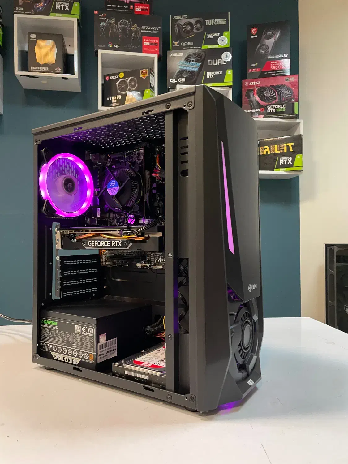 سیستم گیمینگ I3 9100 همراه GTX 1650|رایانه رومیزی|مشهد, راهنمایی|دیوار