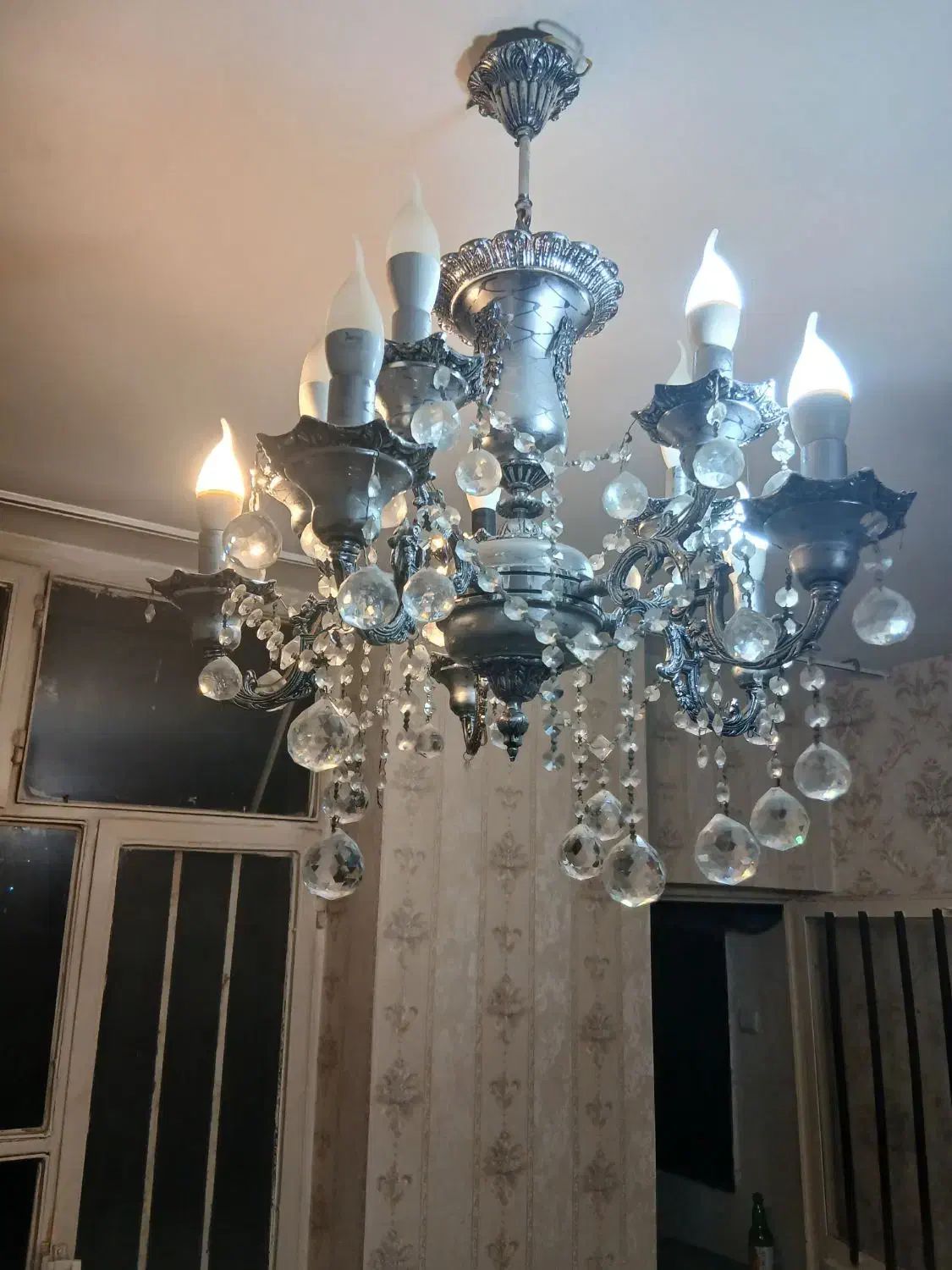 لوستر پذیرایی|لوستر و چراغ آویز|تبریز, |دیوار