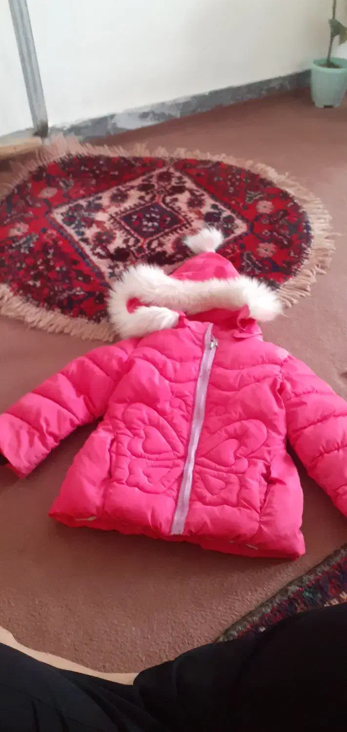 کاپشن دخترانه|کفش و لباس بچه|تبریز, |دیوار