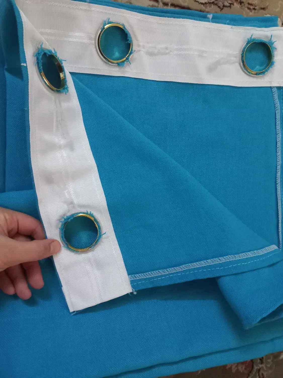 والان پانچ یکطرفه|پرده، رانر، رومیزی|اسلامشهر, شهرک واوان|دیوار