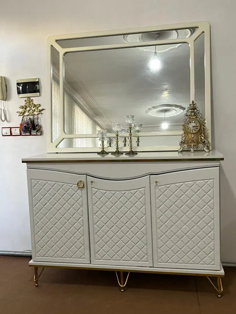 کنسول سفید|بوفه، ویترین، کنسول|خوی, |دیوار