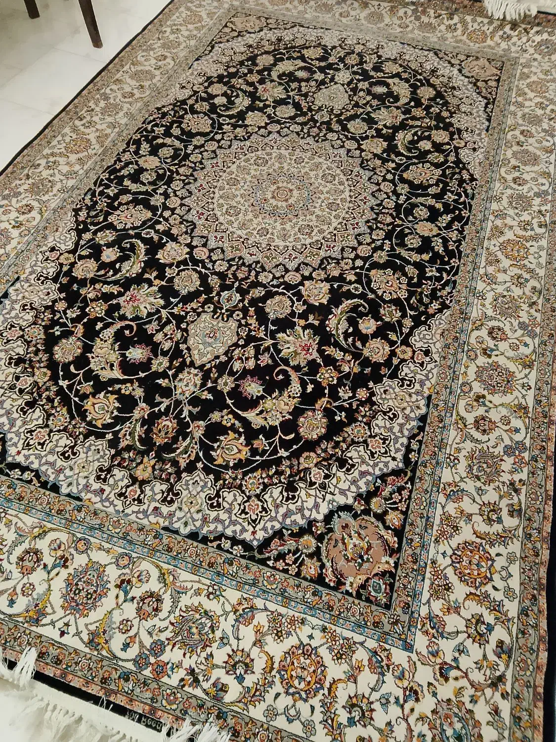 فرش ماشینی 6 متری و۲سه متری1200 شانه دست بافتگونه|فرش|پردیس, فاز ۱۱|دیوار