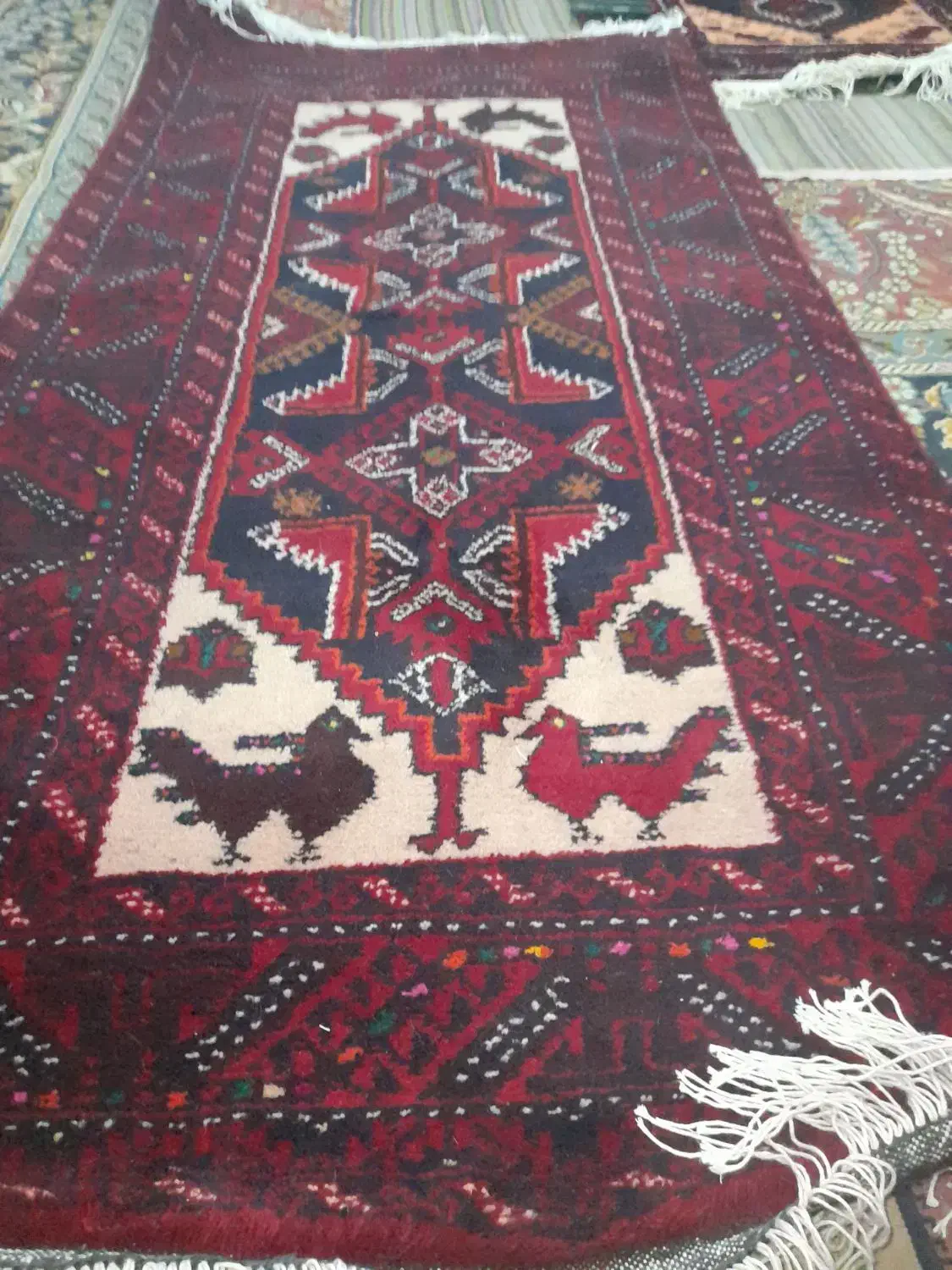 دوعدد قالیچه ی دست بافت نو|فرش|تهران, ازگل|دیوار