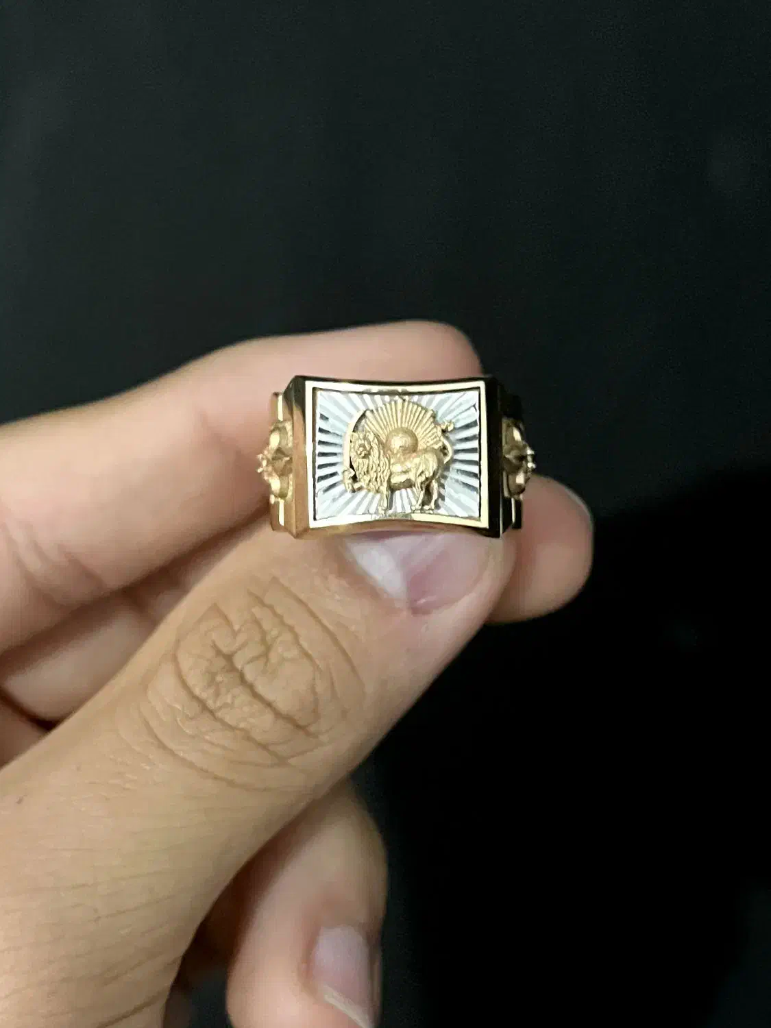 انگشتر شیر و خورشید|جواهرات|کرمانشاه, |دیوار