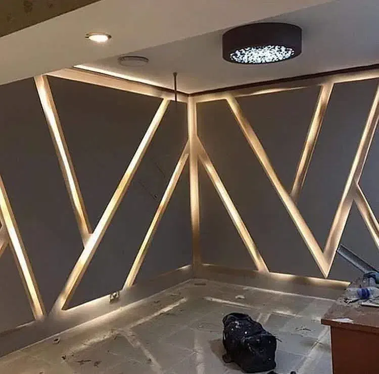 کناف خورده کاری ترمو بازسازی نقاشی سقف کاذب نور خط|خدمات پیشه و مهارت|مشهد, حجت|دیوار