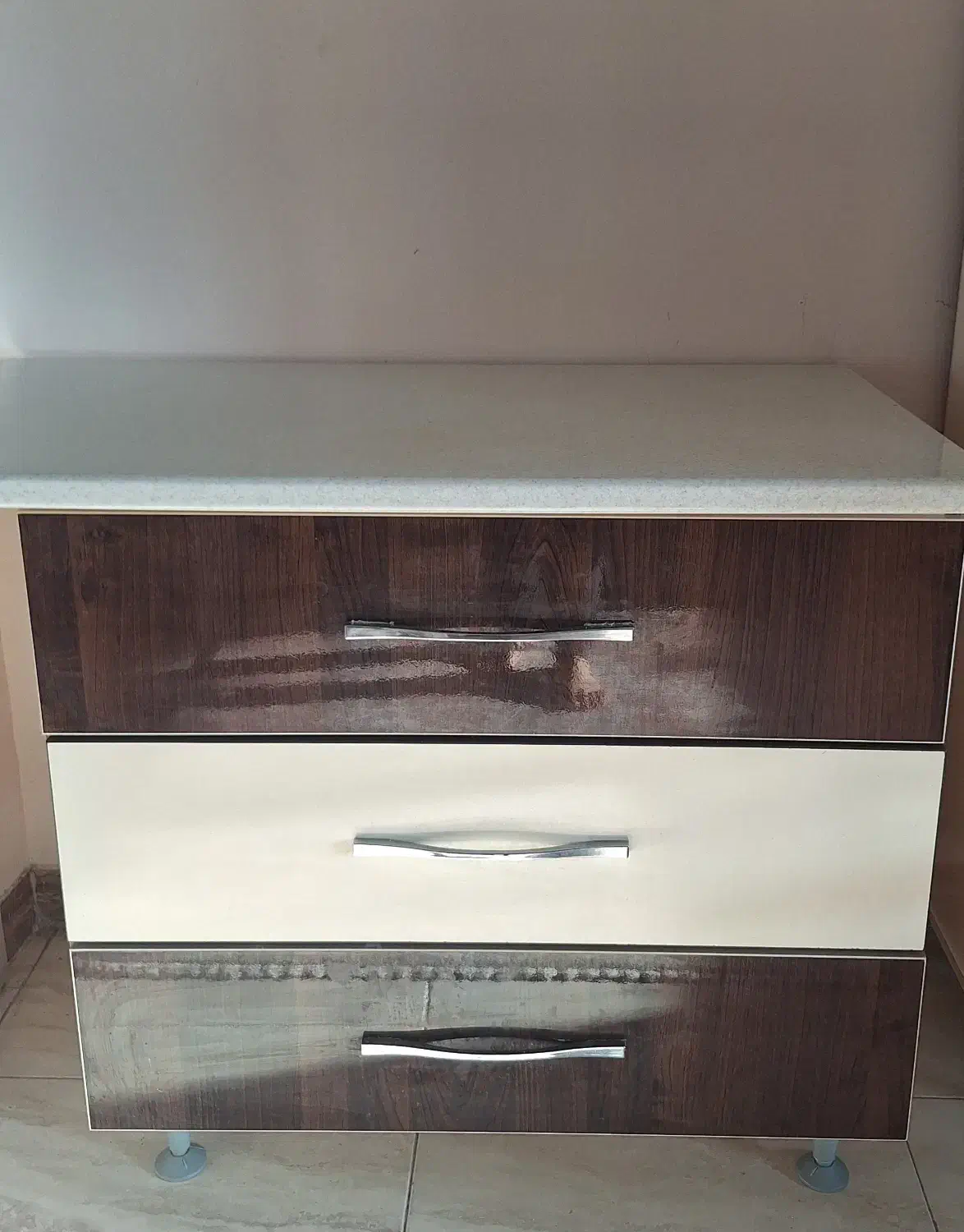 دراور سه کشو با بوفه|بوفه، ویترین، کنسول|آستانه اشرفیه, |دیوار