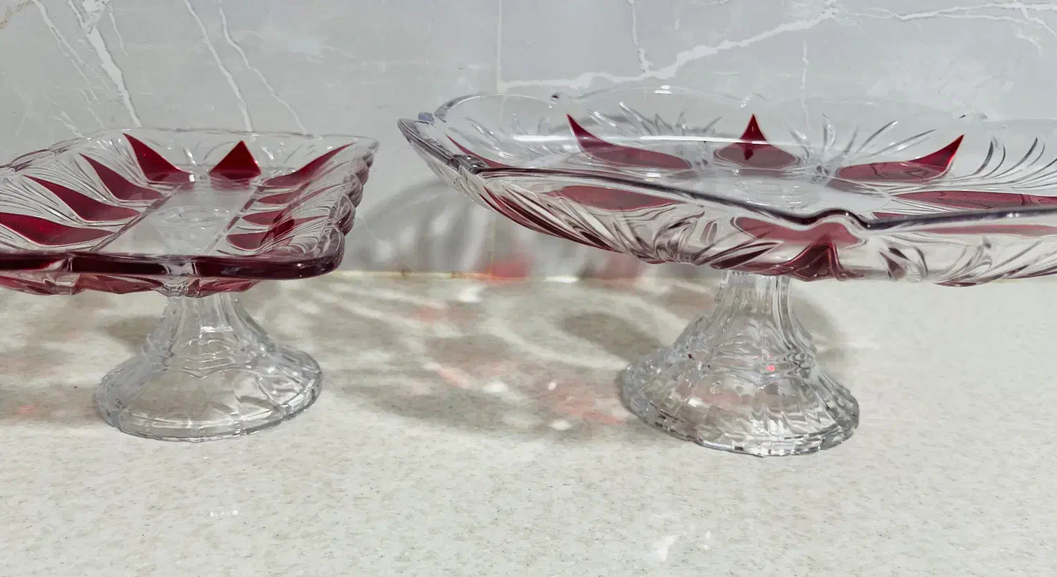 ست کرستالی زیبا پذیرایی|ظروف سرو و پذیرایی|نکا, |دیوار