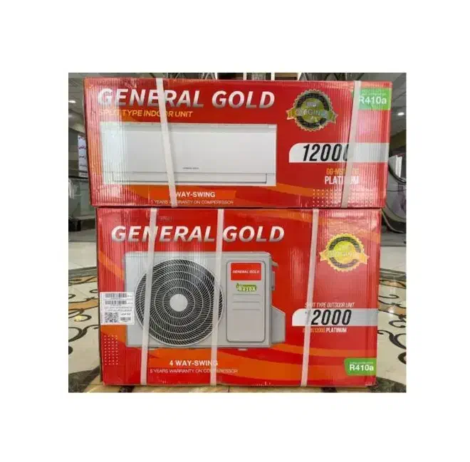 کولرگازی اصلی GGMC پلاتینیومPTMجنرال گلد باگارانتی|کولر گازی و فنکوئل|مشهد, کوی المهدی|دیوار