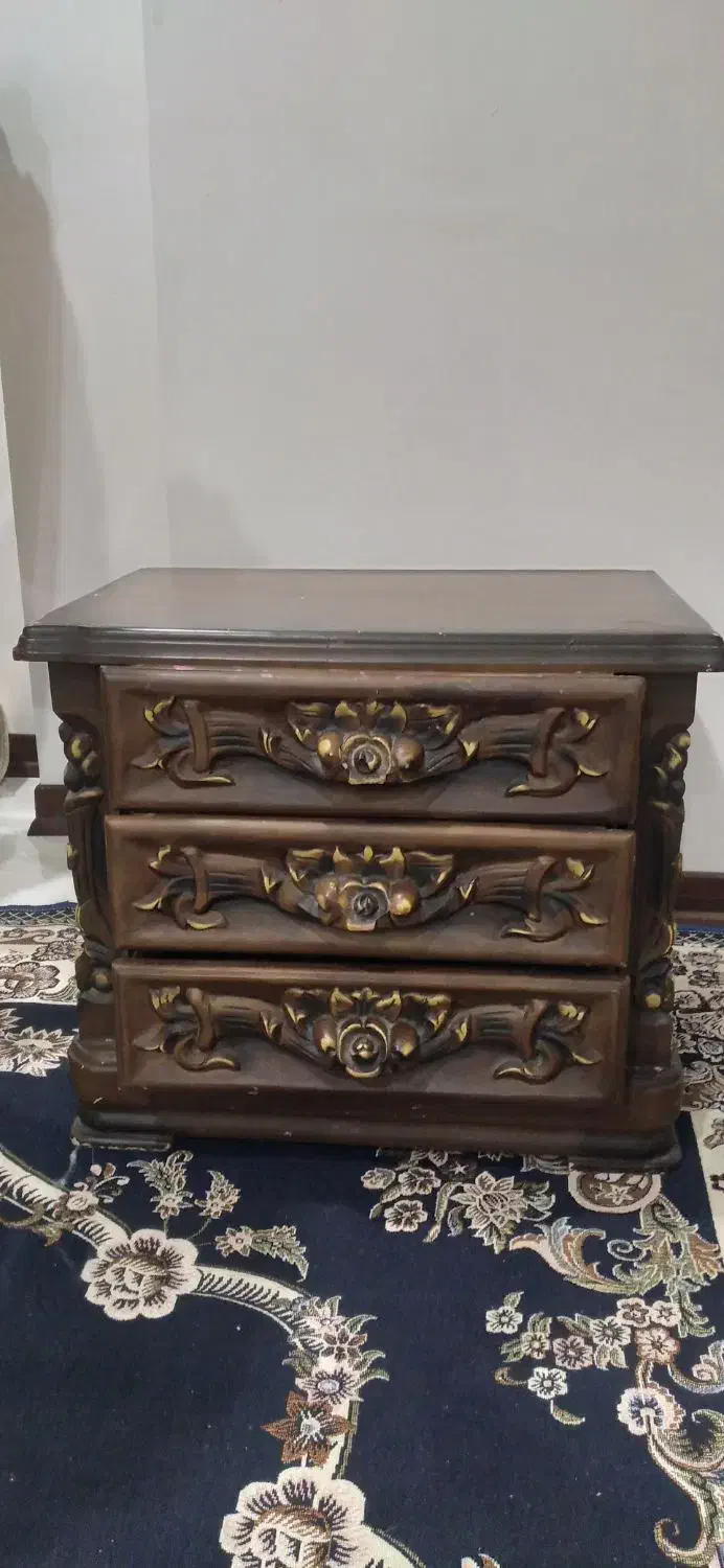 تخت خواب چوبی|تخت و سرویس خواب|تهران, جوادیه|دیوار