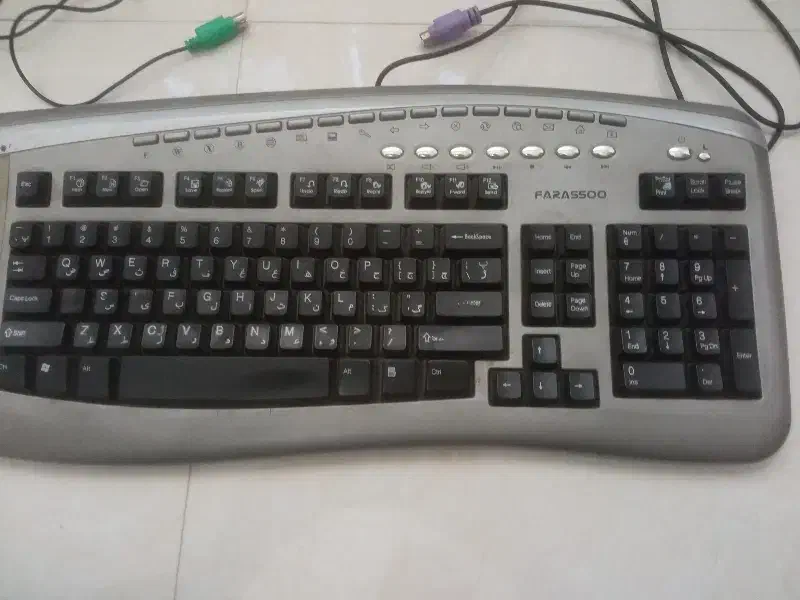 موس و کیبورد|قطعات و لوازم جانبی رایانه|رشت, دیانتی|دیوار