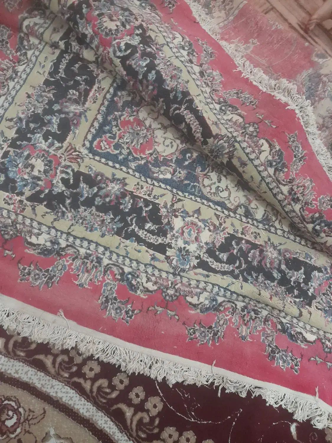 قالی ۱۲متری ۹متری|فرش|کارون, |دیوار