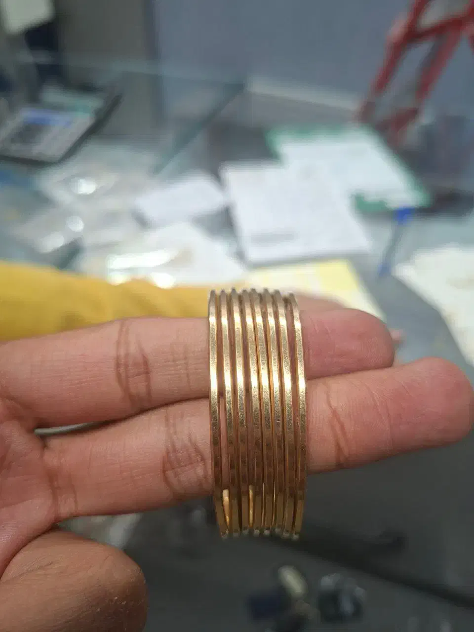 فروش النگوی آینه ای سایز 2|جواهرات|بیرجند, |دیوار