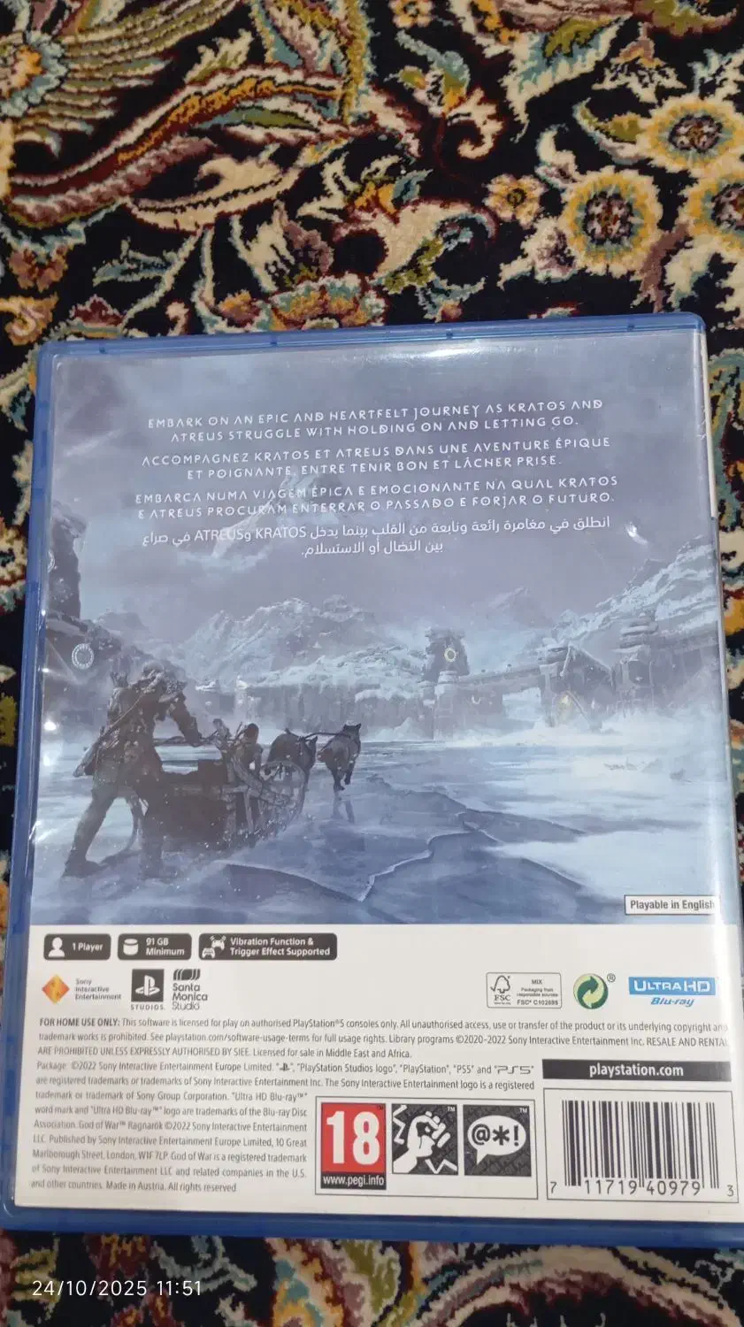 بازی گاد آف وار رگناروک برای ps5|کنسول، بازی ویدئویی و آنلاین|پاکدشت, پاکدشت (مامازند)|دیوار