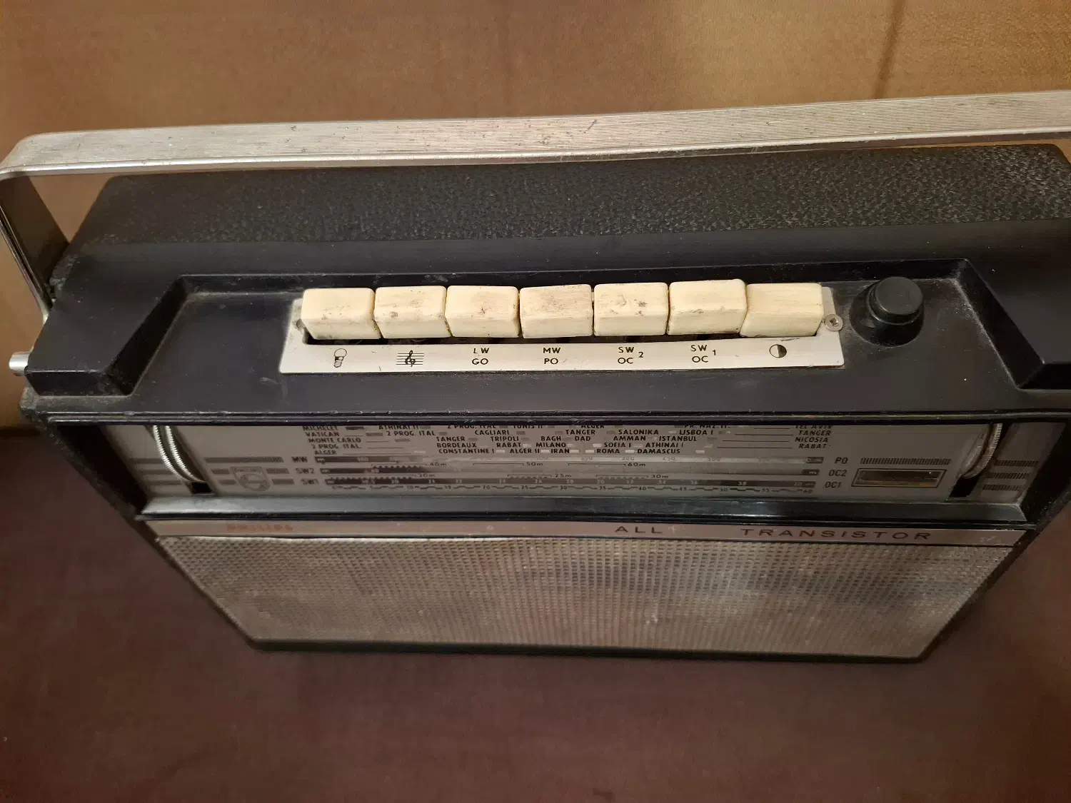 رادیوی قدیمی Philips All Transistor|کلکسیون اشیاء عتیقه|اردبیل, |دیوار