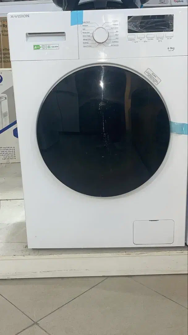 لباسشویی ایکس ویژن نو آکبند|ماشین لباسشویی و خشک‌کن لباس|برازجان, |دیوار