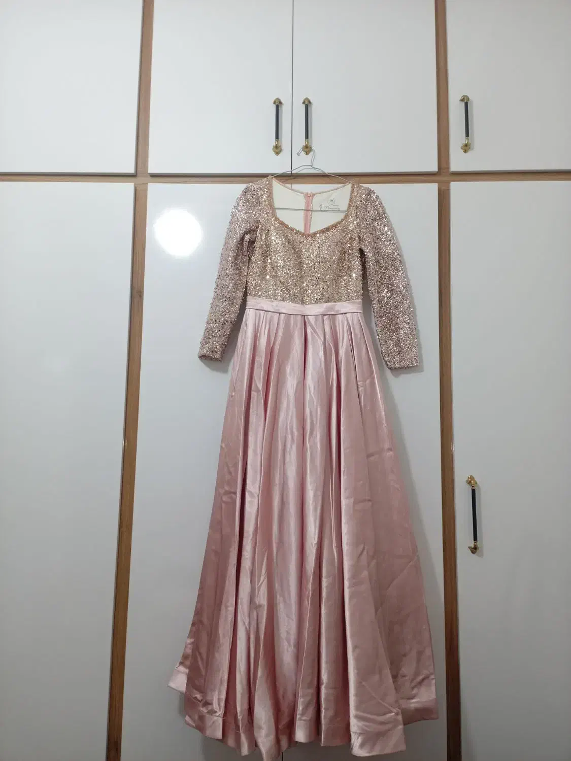 پیراهن ماکسی مجلسی ساتن|لباس|نهاوند, |دیوار