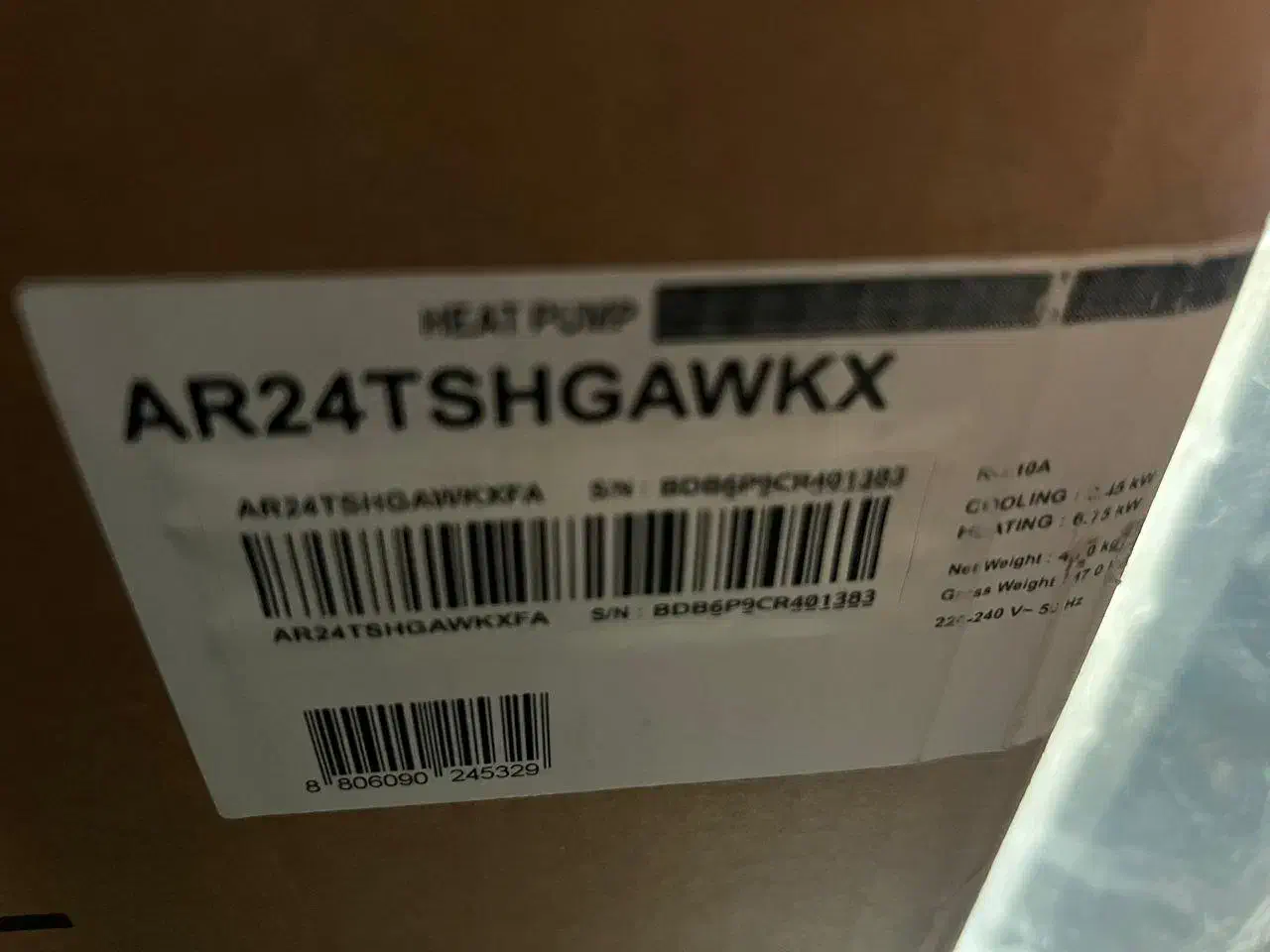 کولر گازی|کولر گازی و فن‌کوئل|شوط, |دیوار