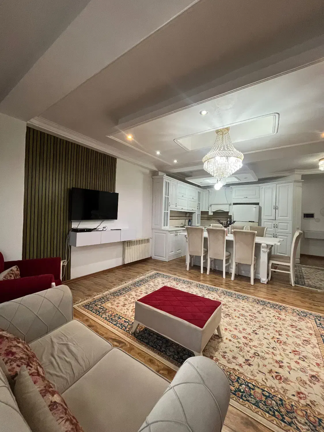 آپارتمان ۱۲۵متری/۳خواب/مبله/ لوکیشن برند طالقانی|اجارهٔ آپارتمان|رامسر, |دیوار