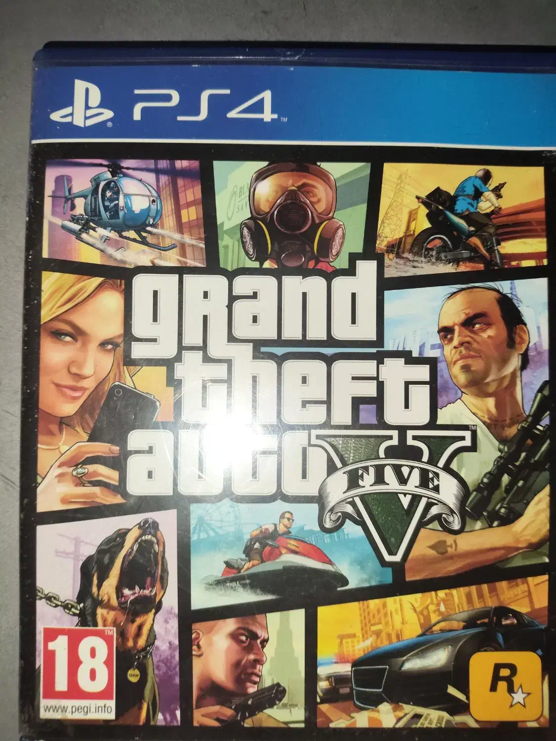دیسک GTA V|کنسول، بازی ویدئویی و آنلاین|رودهن, |دیوار