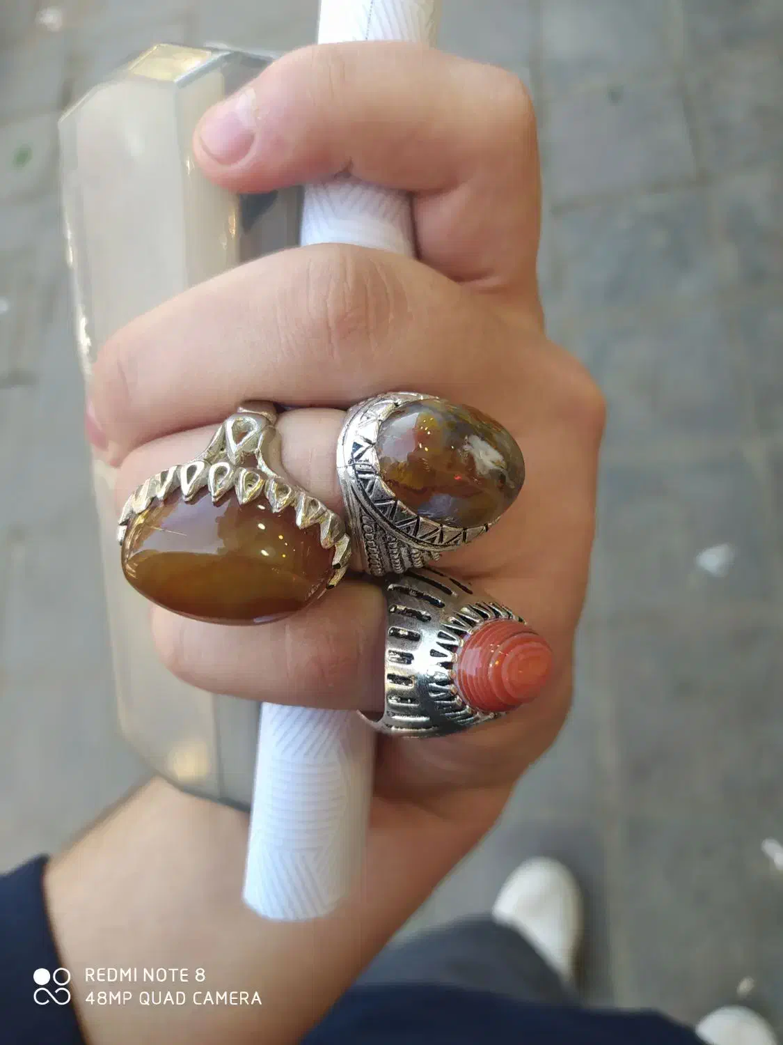 انگشتر روکش نقره|جواهرات|سنندج, |دیوار