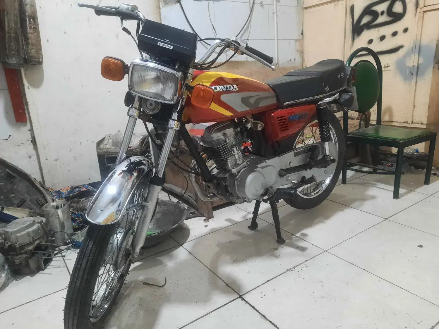 هندا ژاپن|موتورسیکلت|اهواز, کمپلو شمالی|دیوار