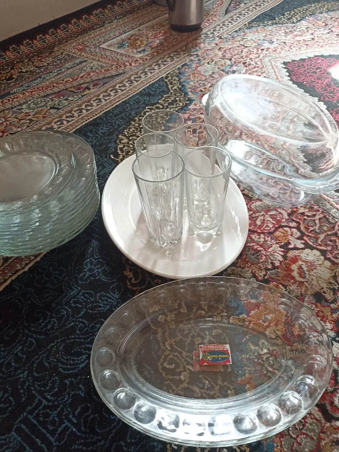 بشقاب انگشتی|ظروف سرو و پذیرایی|شیراز, فخرآباد (دروازه کازرون)|دیوار