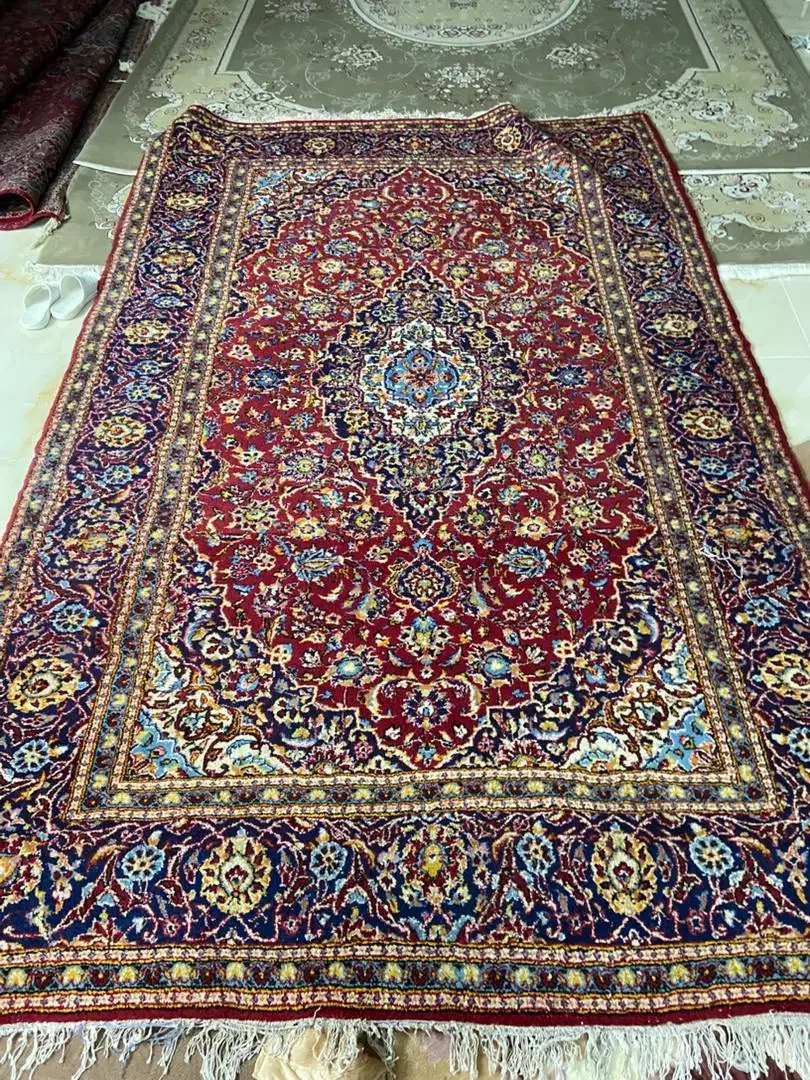 دوعدد فرش دستباف ۱۲ متری و ۶ متری|فرش|یزد, |دیوار