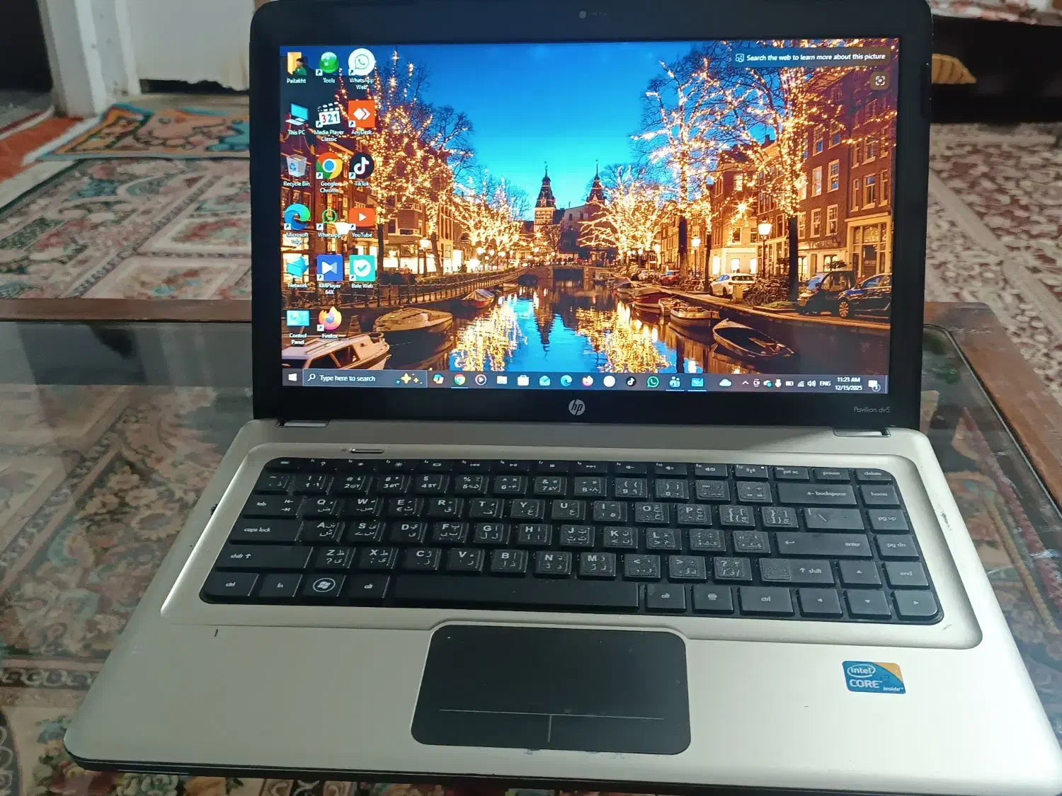 لپ تاپ hp|رایانه همراه|بومهن, |دیوار