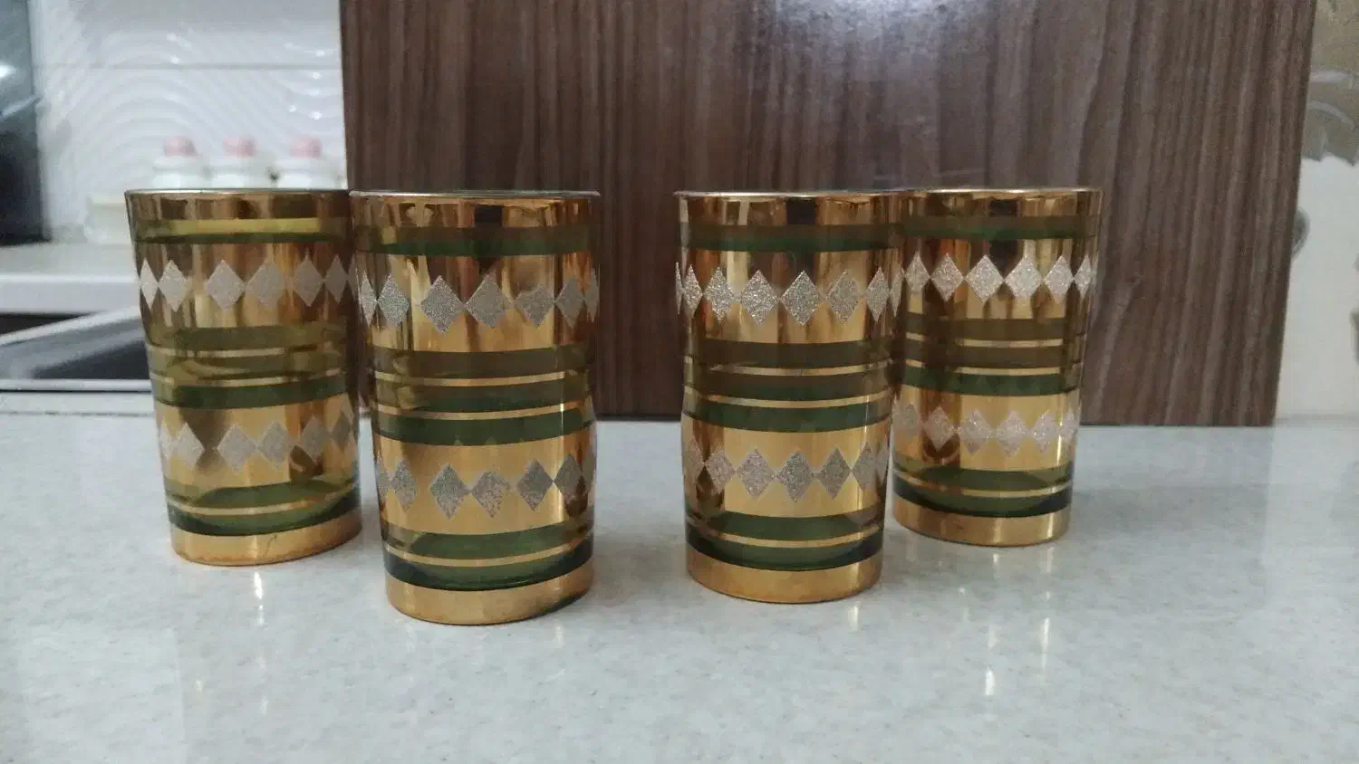 کتری چدنی سرویس چایخوری مقصودلیوان طلایی کره ای|قوری، کتری، قهوه‌ساز دستی|مشهد, الهیه|دیوار