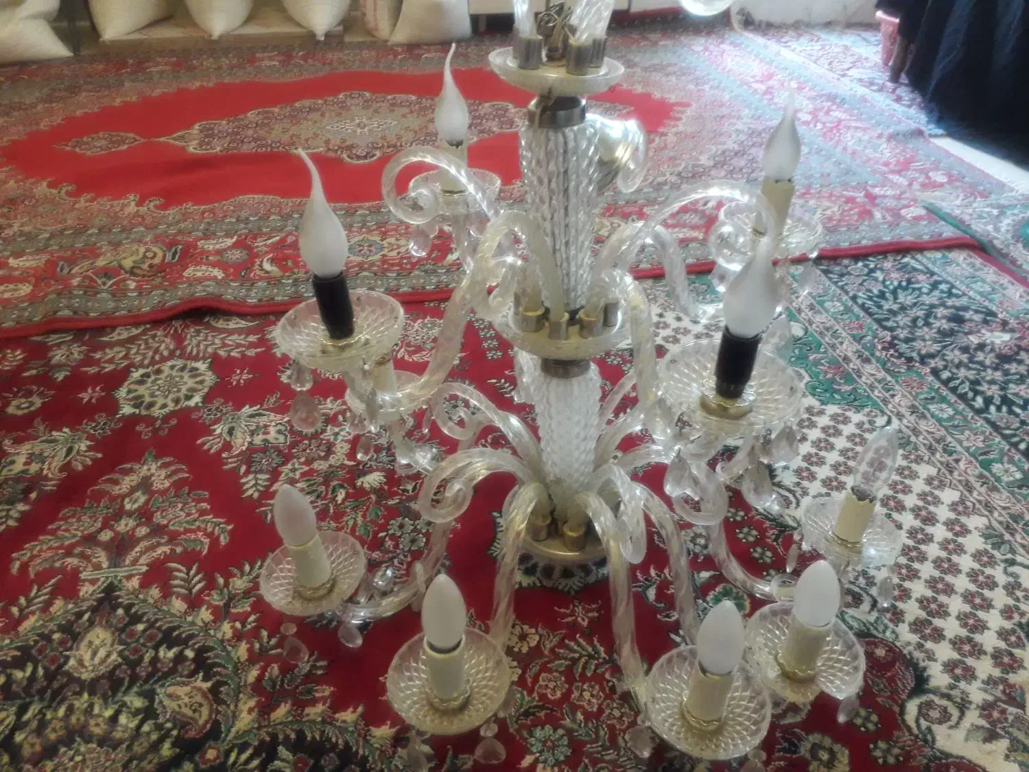 لوستر|لوستر و چراغ آویز|بروجرد, |دیوار