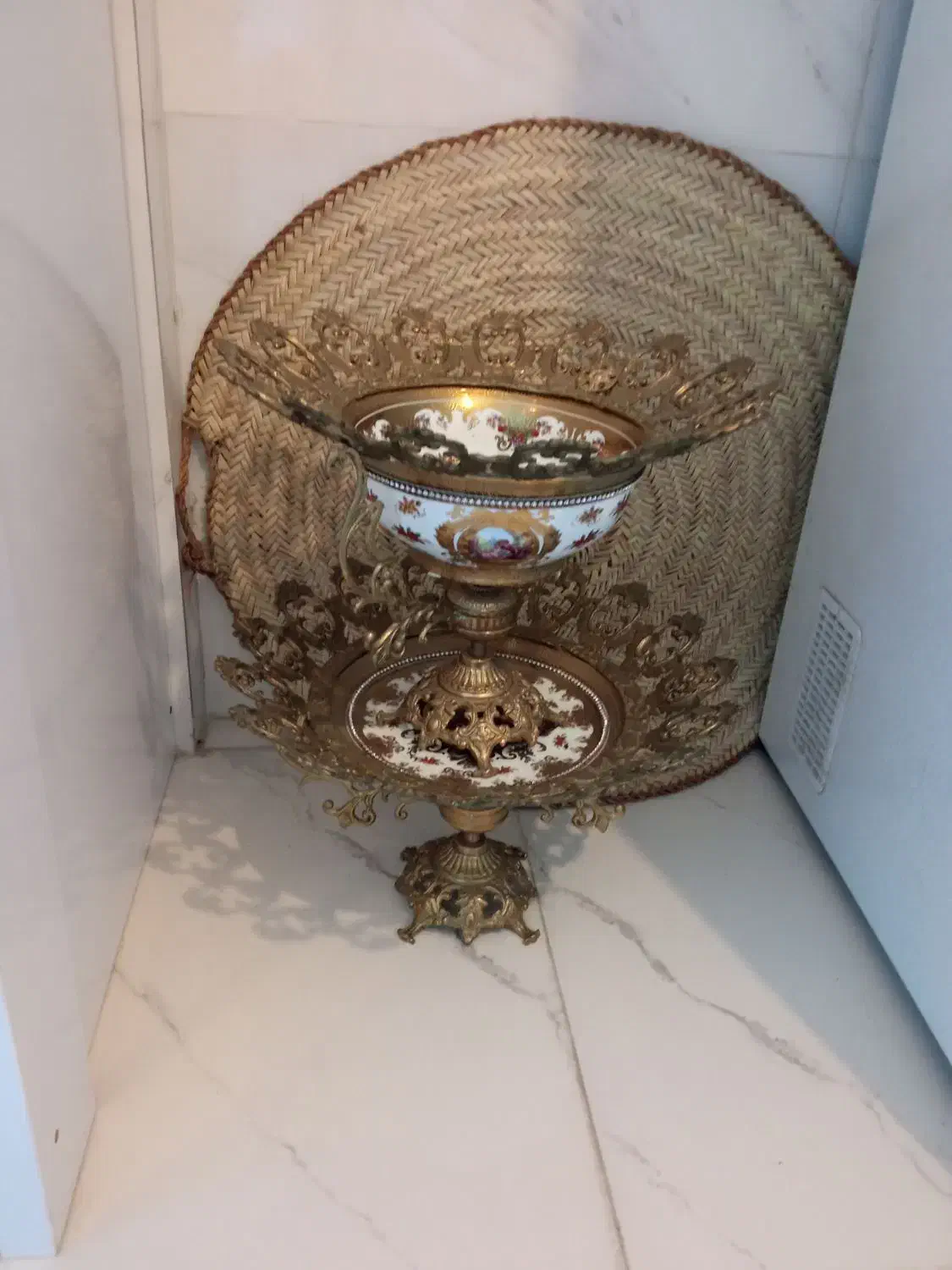 جا میوه ای برنز|ظروف سرو و پذیرایی|نورآباد, |دیوار