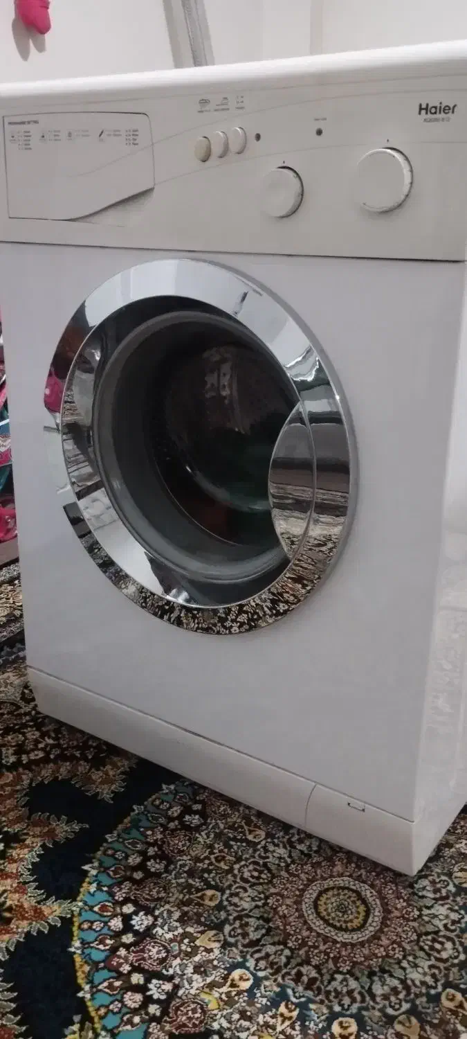 ماشین لباس شویی هایر ۵کیلویی|ماشین لباسشویی و خشک‌کن لباس|اراک, |دیوار