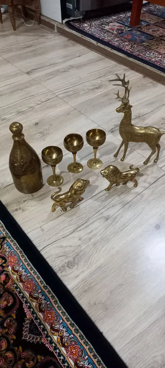 اشیا تزئینی برنجی|مجسمه، تندیس، ماکت|تهران, تهرانسر مرکزی|دیوار