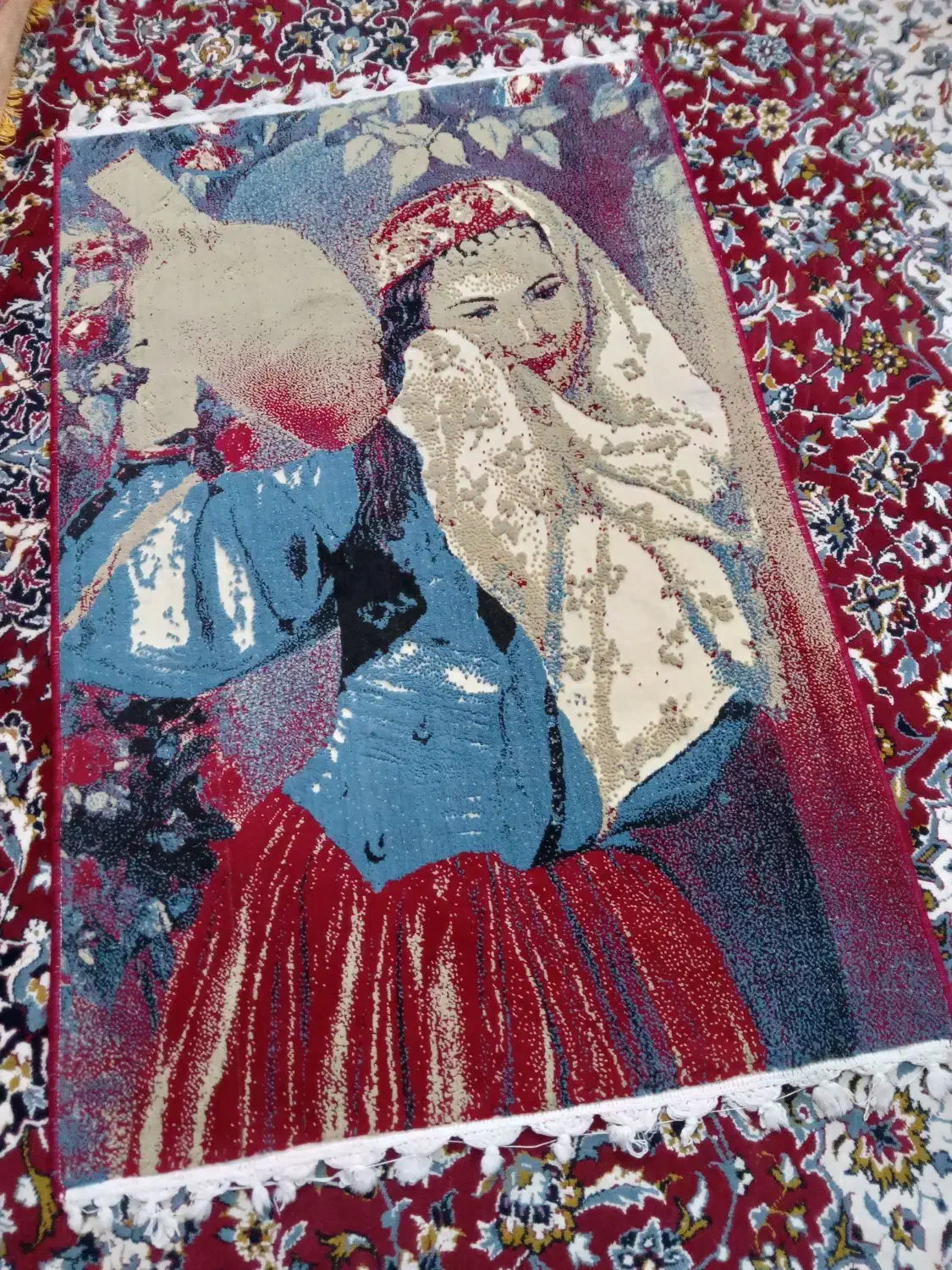 فرش و گلیم فرش|فرش|اراک, |دیوار