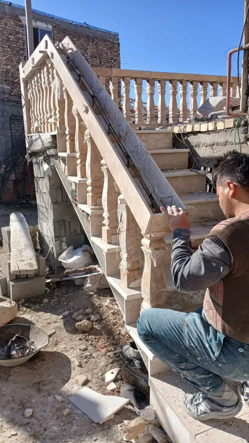 سنگ کاری ، کاشی کاری و مزاییک|خدمات پیشه و مهارت|بجنورد, |دیوار