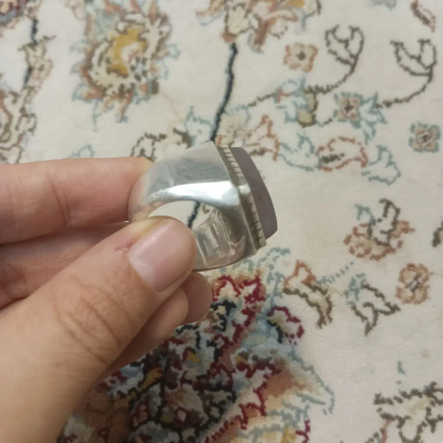 2 عدد انگشتر نقره و 2 عدد تسبیح سندروس|جواهرات|تهران, جوادیه تهرانپارس|دیوار