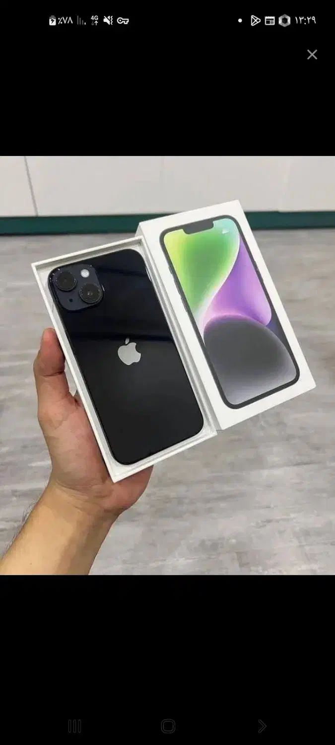 آیفون ۱۴ نرمال حافظه ۱۲۸|موبایل|ماهدشت, |دیوار