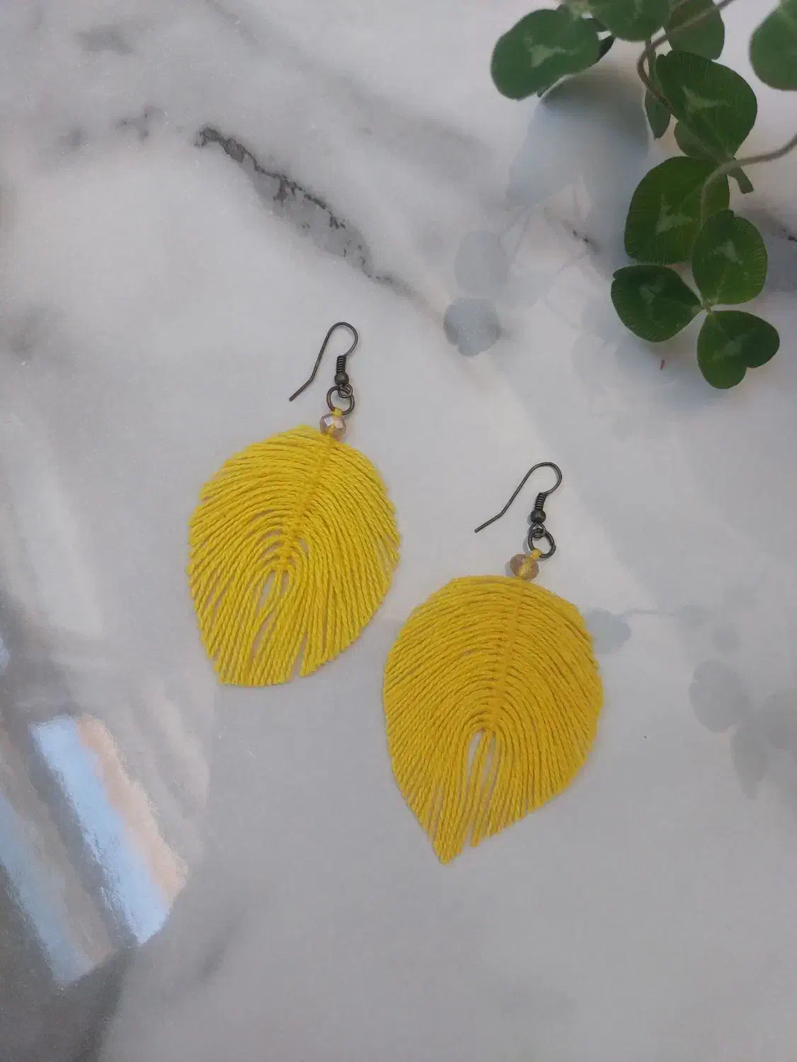 گوشواره مکرومه ترند امسال برای عکس پاییزی|بدلیجات|تبریز, |دیوار