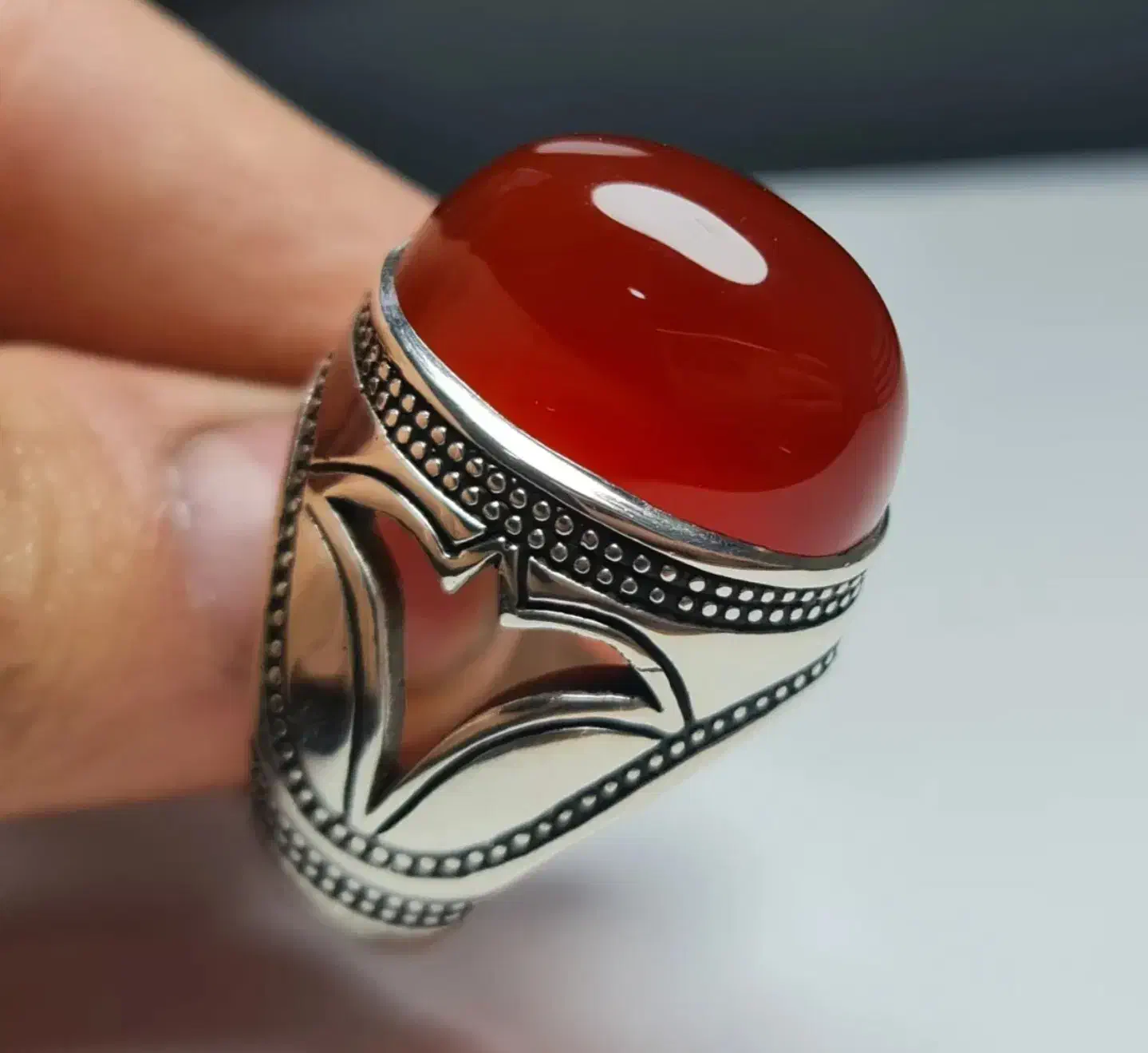 انگشترهای دستساز سنگ عقیق یمن و آمتیست|جواهرات|میاندوآب, |دیوار